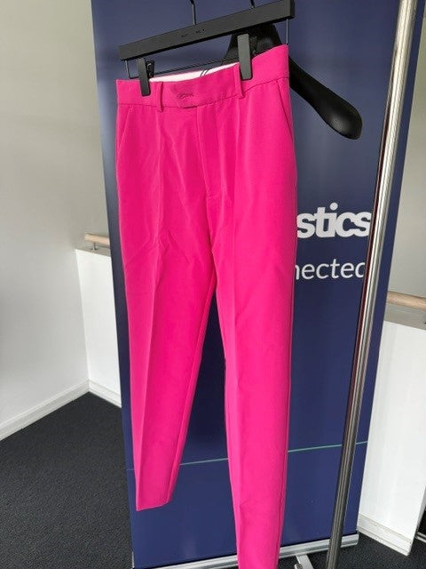 Jakkesæt buks str 40/L - Pink