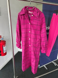 Frakke str 34/XS - Pink