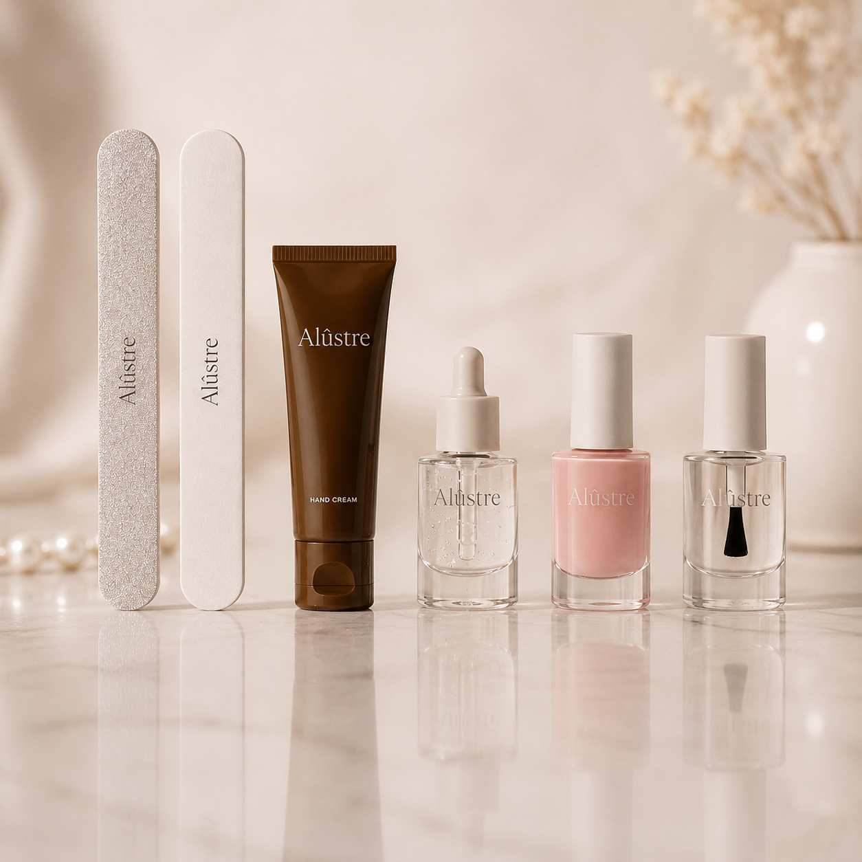 Alustre The Foundation Kit – Komplettes Nagel- und Handpflegeset