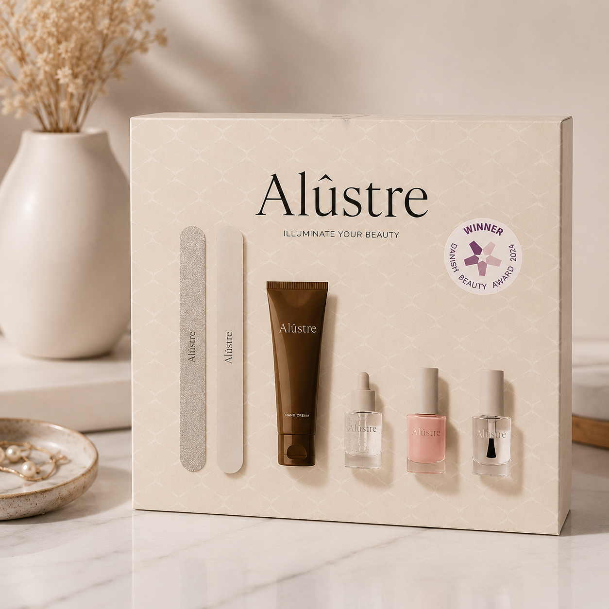Alustre The Foundation Kit – Komplettes Nagel- und Handpflegeset