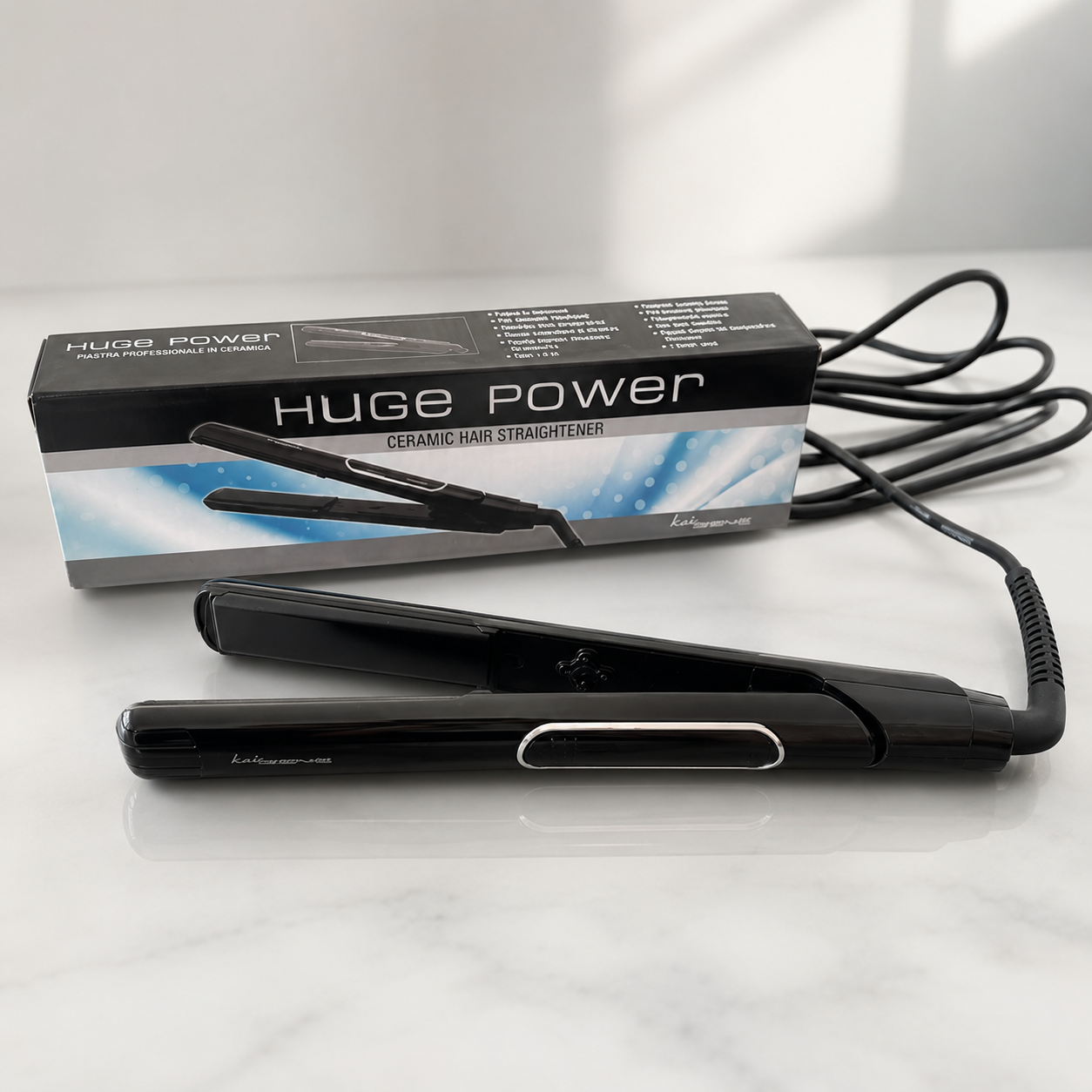 HairGene Huge Power Professionelt Keramisk Glattejern