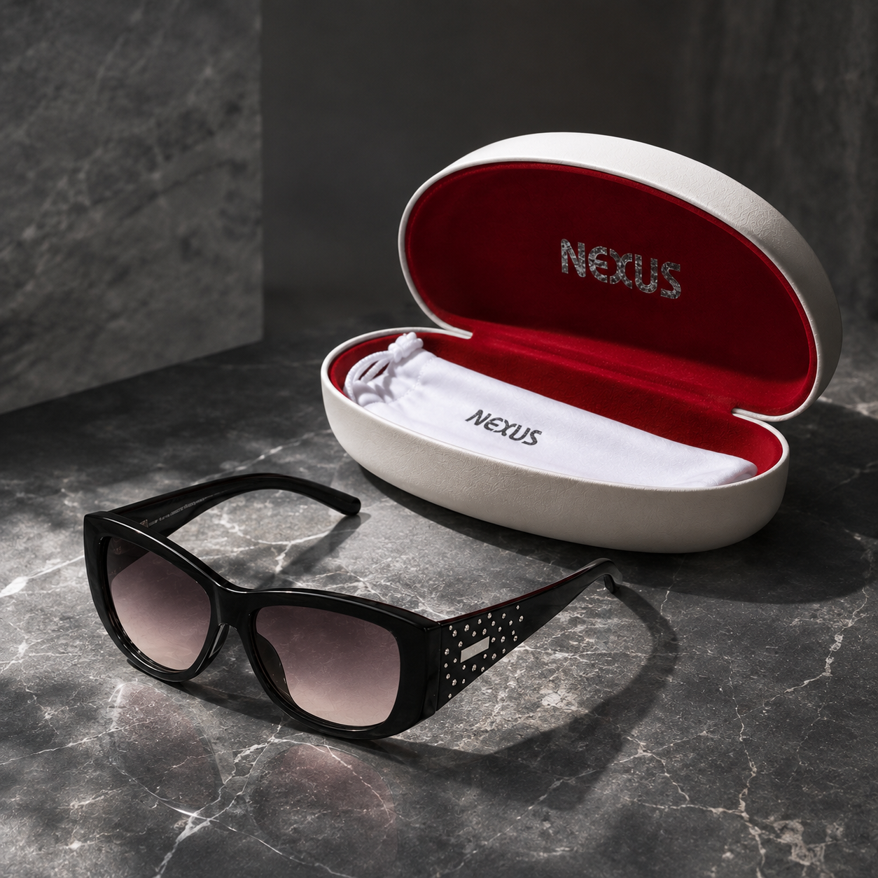 Barito Design Solbrille - Nexus Lækker B Black