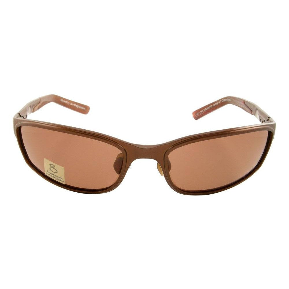 Barito Design Solbrille - Jan Magnussen III C Redbrown