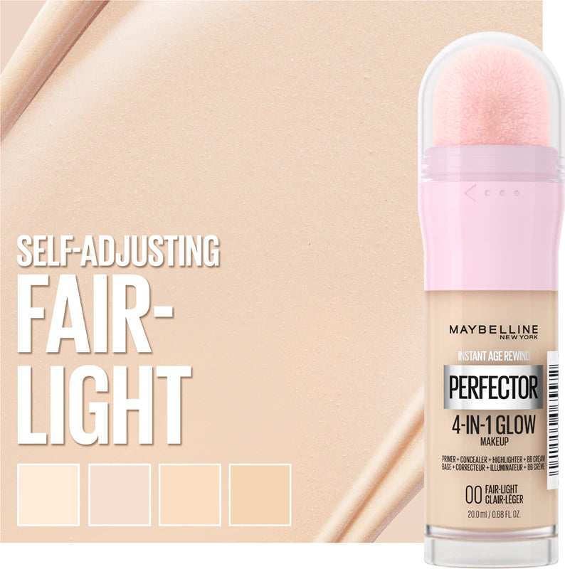 Maybelline New York Instant Perfector 4-in-1 Glow Makeup 20 ml – 00 Fair Light
