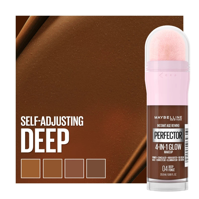 Maybelline New York Instant Perfector 4-in-1 Glow Makeup 20 ml – 04 Deep