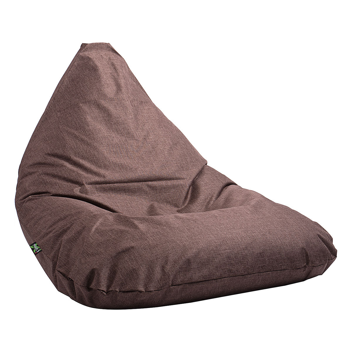 Xpouf Triangle Sitzsack – beschichtetes Braun